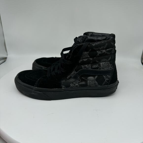 VANS Star Wars Dark Side SK8 High Top Black/Grey Sneakers Mens Size 5.5 - Picture 5 of 16
